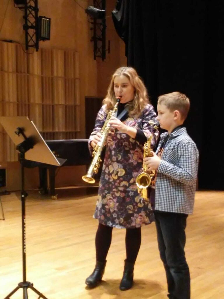 Warsztaty w klasie saksofonu